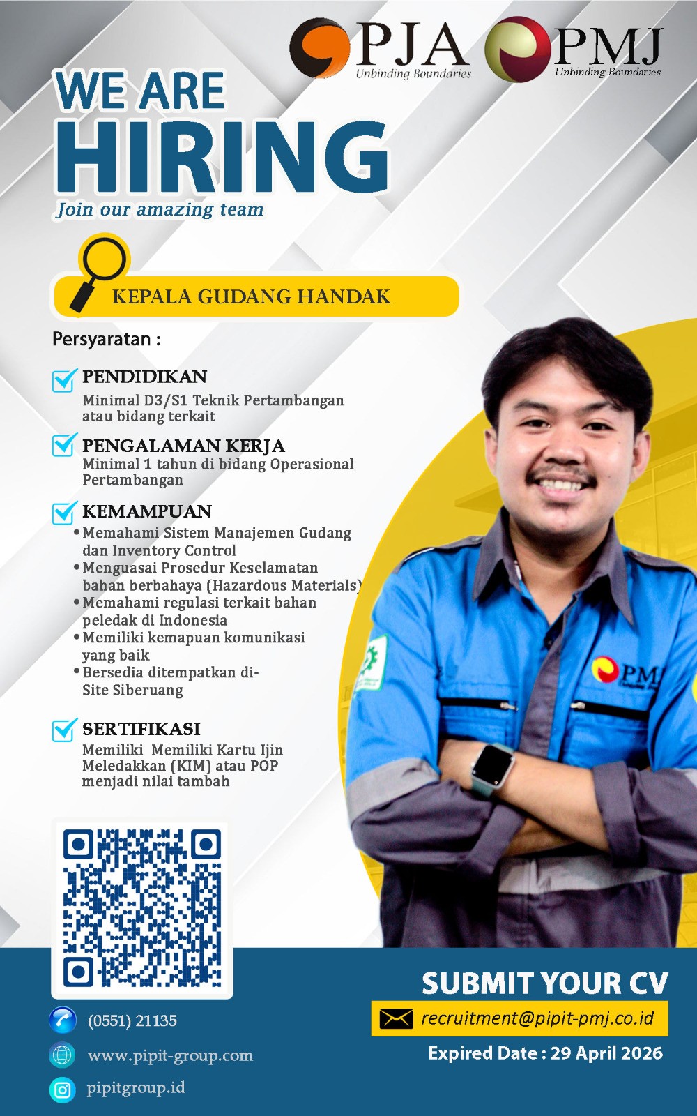 Brosur Lowongan